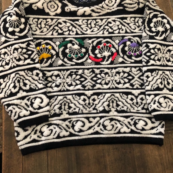 80’s  David Brett Vintage Sweater - Picture 3 of 5